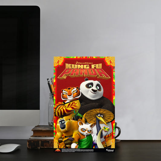 Kung Fu Panda: Kung Fu Panda Poster  Mini   Cardstock Cutout  - Officially Licensed NBC Universal    Stand Out