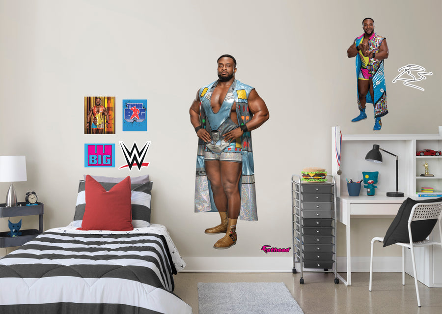 Big E - RealBig Collection - Official WWE - Reusable Vinyl Wall Decals
