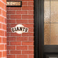 San Francisco Giants:  Logo        - Officially Licensed MLB    Outdoor Graphic