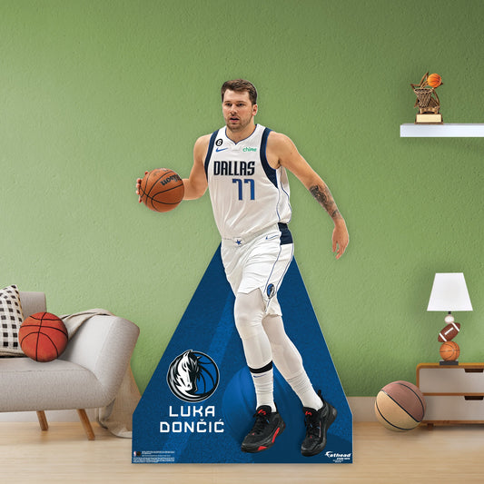 Dallas Mavericks: Luka Dončić Life-Size Foam Core Cutout - Officially Licensed NBA Stand Out