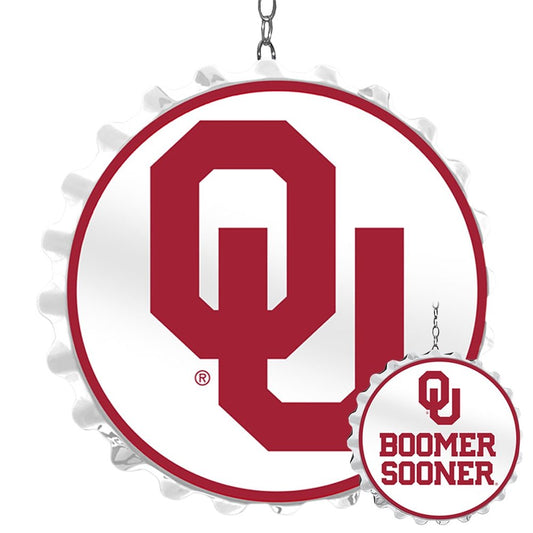Oklahoma Sooners: Bottle Cap Dangler - The Fan-Brand