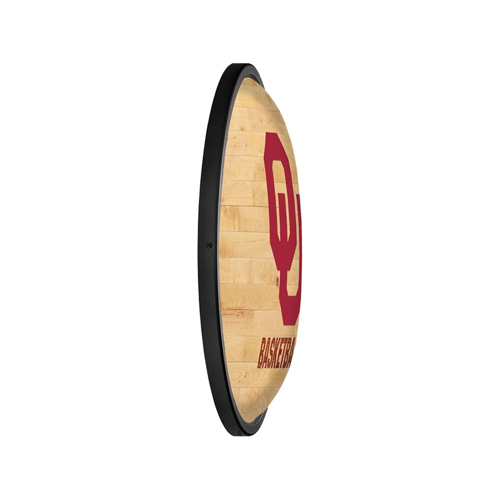 The Fan-Brand Oklahoma Sooners: Oval Slimline Lighted Wall Sign 18