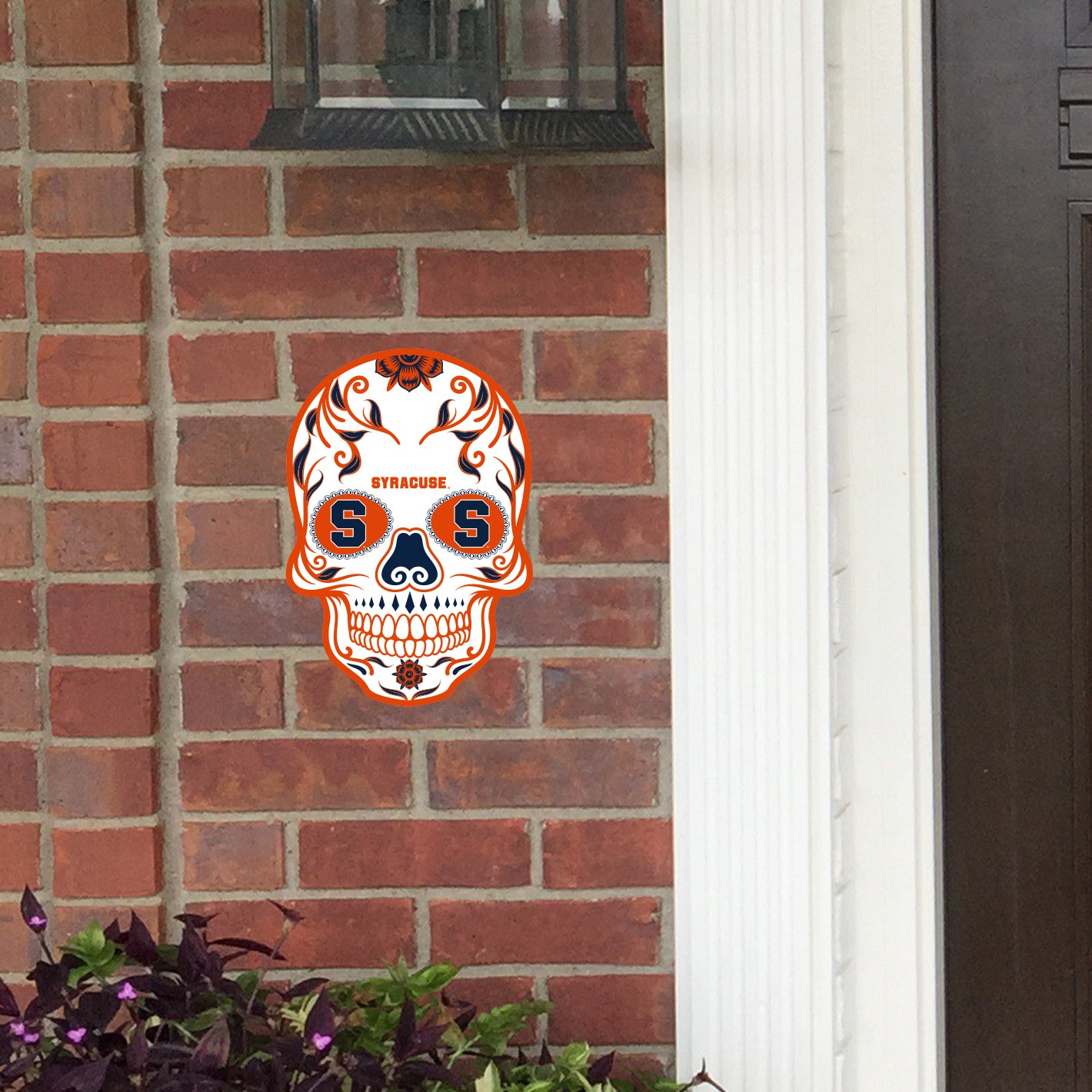 Syracuse Orange:  2022 Outdoor Skull        - Officially Licensed NCAA    Outdoor Graphic