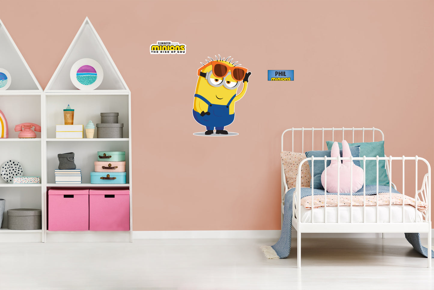 Minions The Movie Peel and Stick Wall Decals