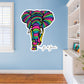 Dream Big Art:  Colorphant Icon        - Officially Licensed Juan de Lascurain Removable     Adhesive Decal