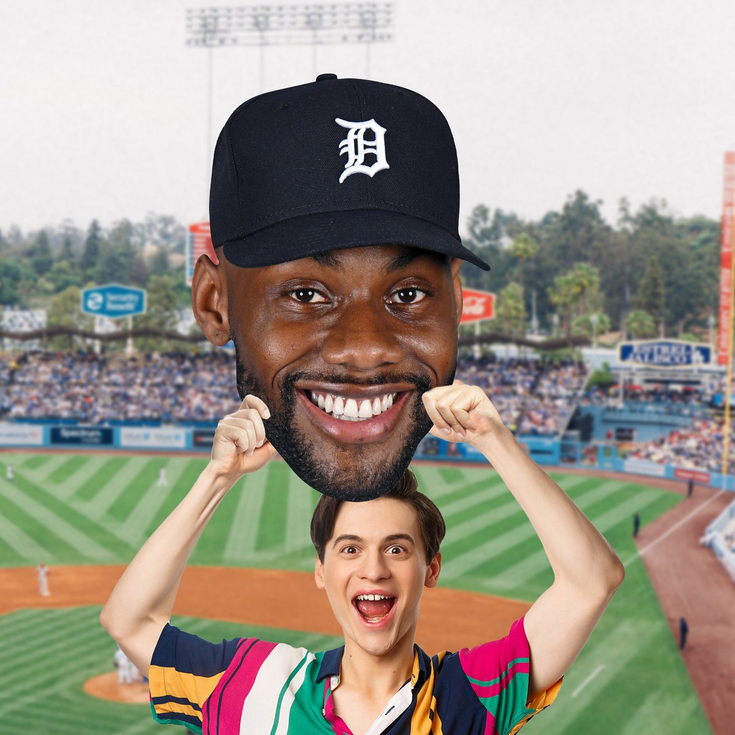 Detroit Tigers: Akil Baddoo Foam Core Cutout - Officially Licensed MLB Big Head