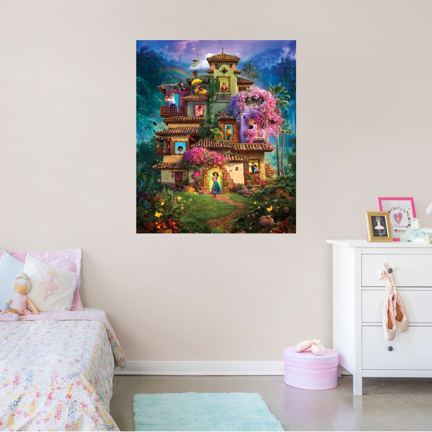Encanto: Magical Casa Madrigal Poster - Officially Licensed Disney Removable Adhesive Decal