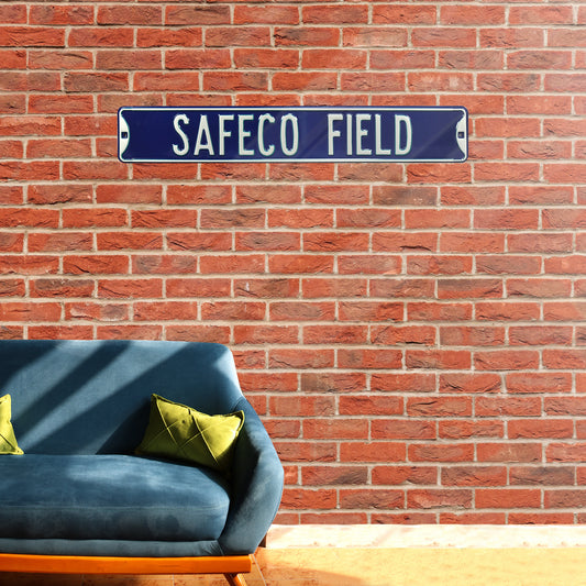 Seattle Mariners Steel Street Sign-SAFECO FIELD