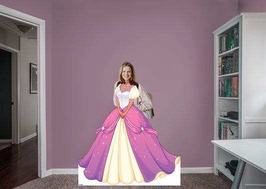 Princess:  Pink  Stand In   Foam Core Cutout  -      Stand Out