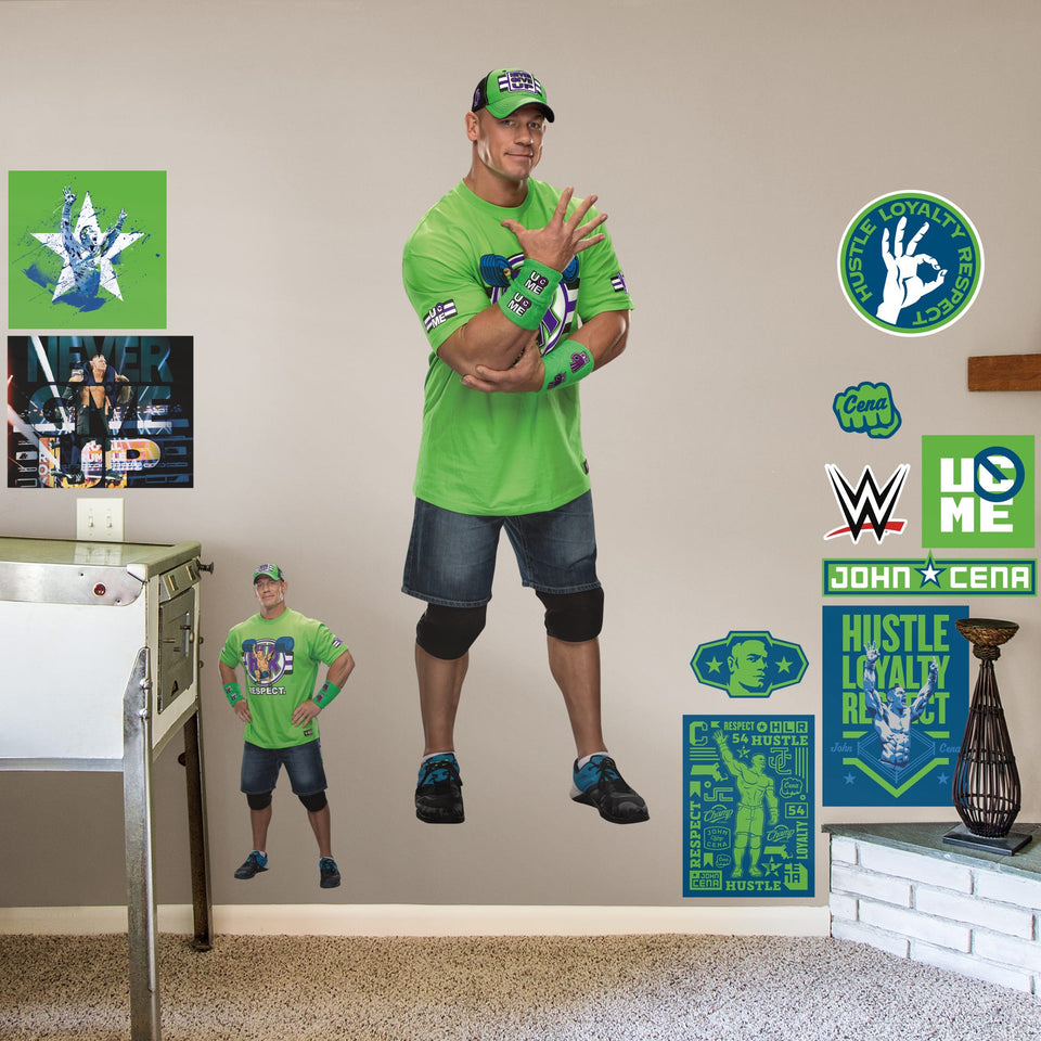 Life-Size Superstar + 12 Decals (25"W x 76"H)