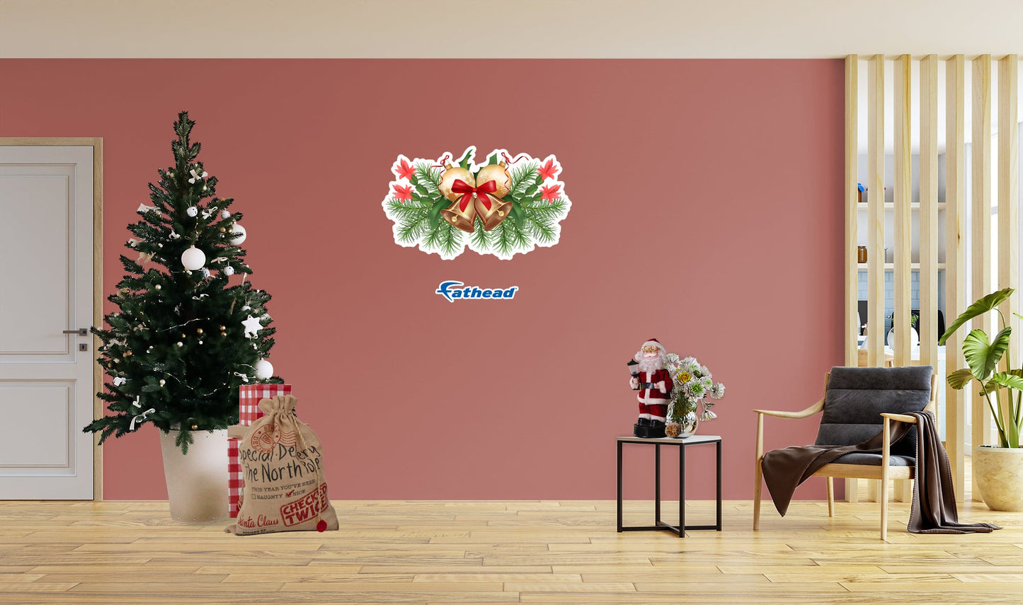 Christmas: Baubles Icon - Removable Adhesive Decal