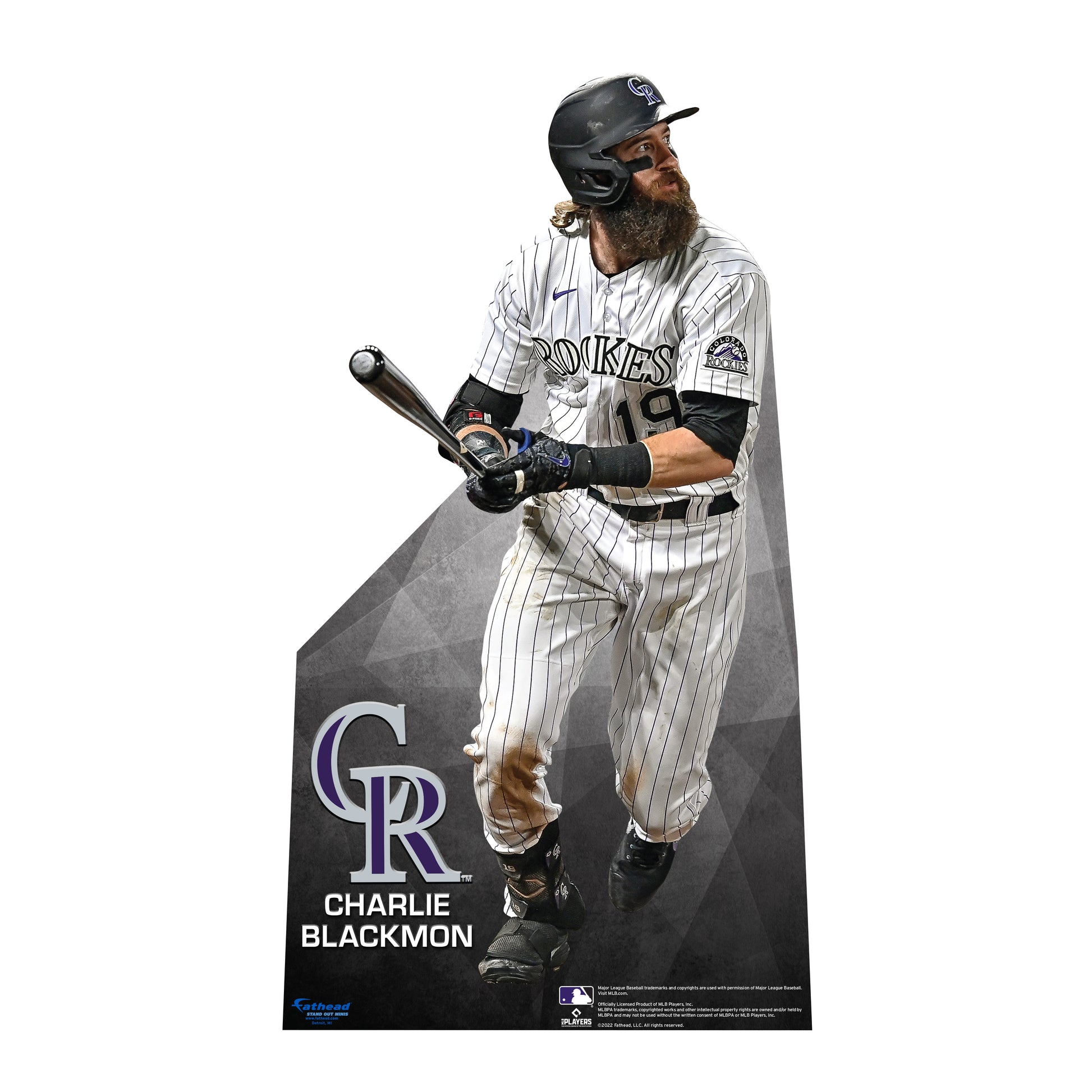 Colorado Rockies: Charlie Blackmon 2022 Mini Cardstock Cutout - Officially  Licensed MLB Stand Out