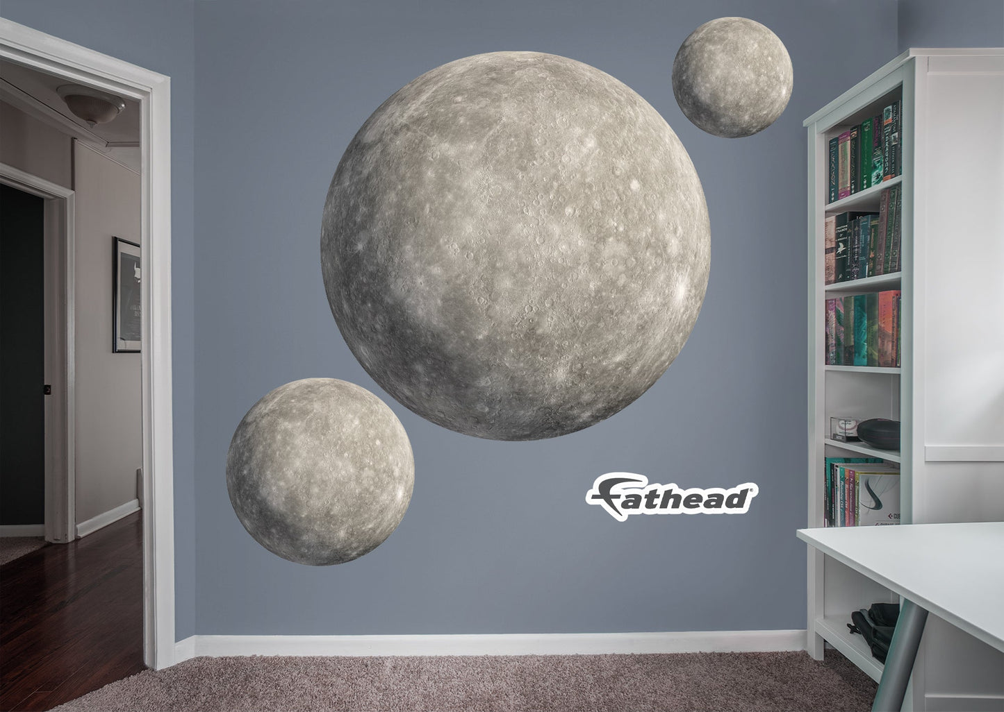 Planets: Mercury RealBig - Removable Adhesive Decal