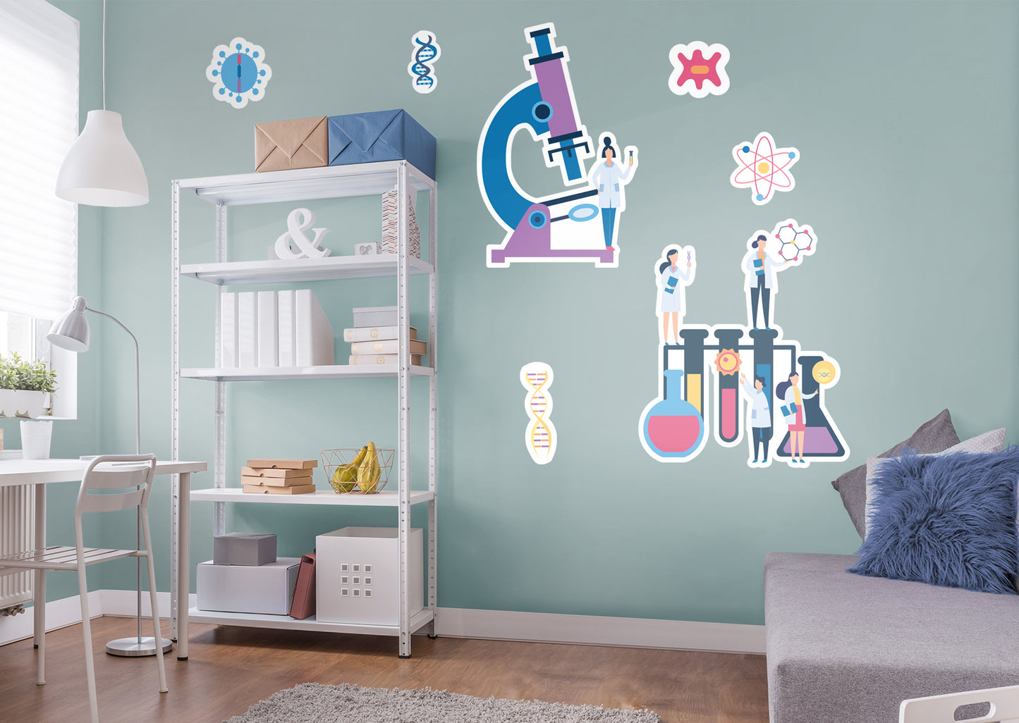 Women in Science Little Women Collection  - Removable Wall Decal