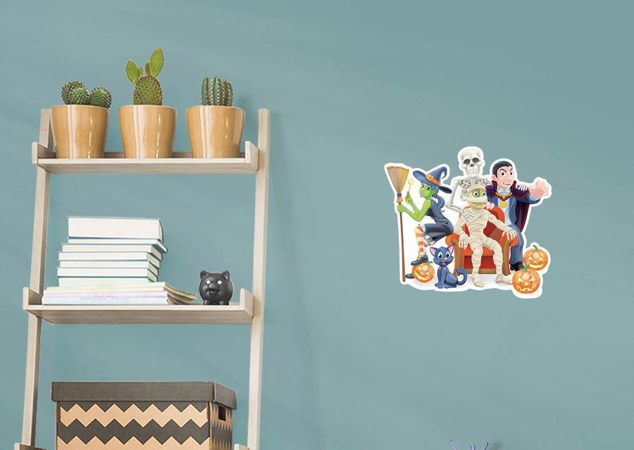 Halloween: Characters Icon        -   Removable Wall   Adhesive Decal