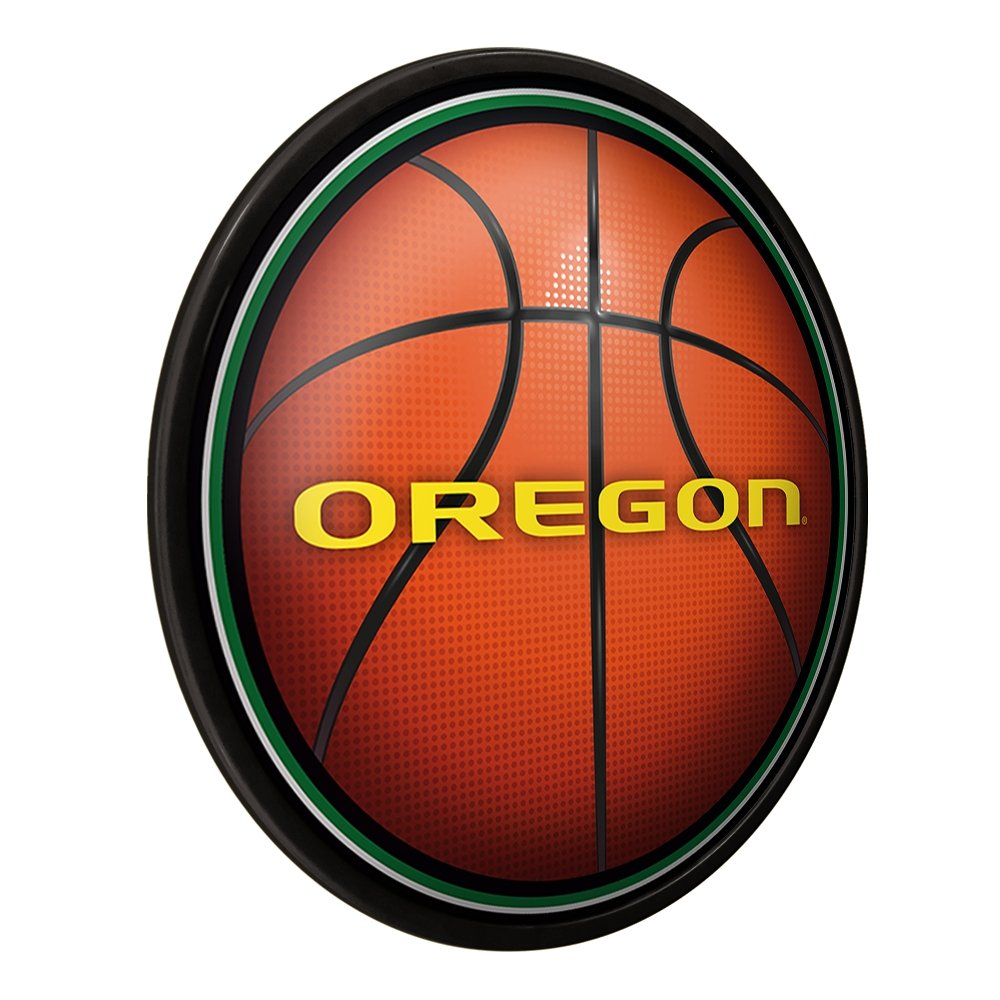 Oregon Ducks Basketball Modern Disc Wall Sign The Fan Brand – Fathead