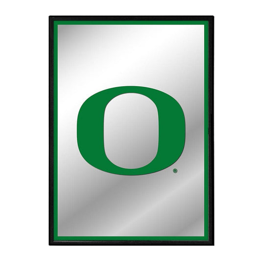 Oregon Ducks: Framed Mirrored Wall Sign - The Fan-Brand