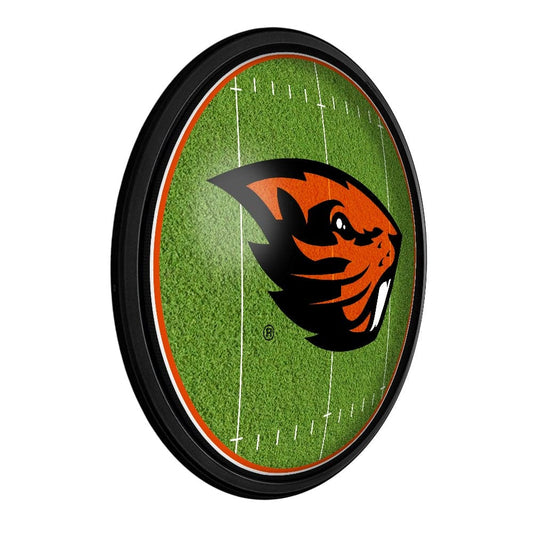 Oregon State Beavers: On the 50 - Slimline Lighted Wall Sign - The Fan-Brand