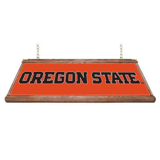 Oregon State Beavers: Premium Wood Pool Table Light - The Fan-Brand