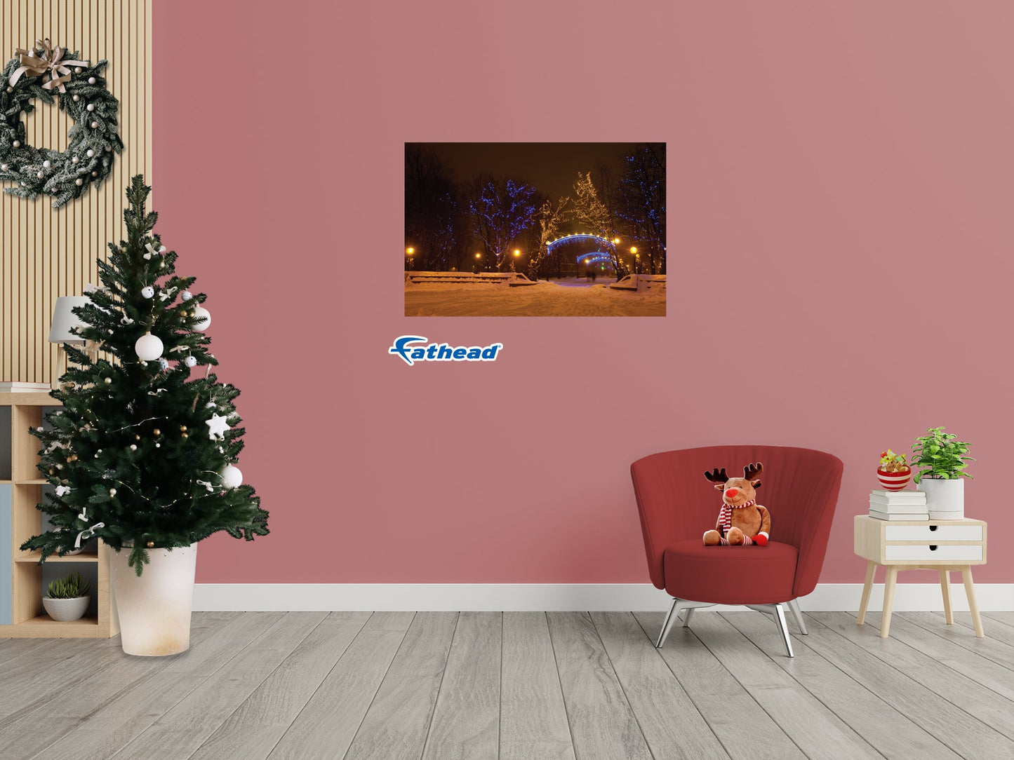 Christmas: Lost in the Lights Poster - Removable Adhesive Decal