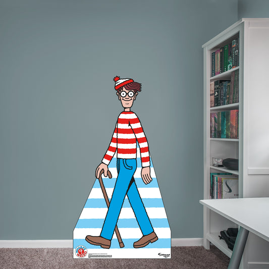 Where's Waldo: Waldo Life-Size   Foam Core Cutout  - Officially Licensed NBC Universal    Stand Out