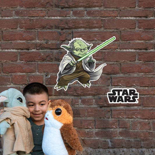 Yoda Die-Cut Character        - Officially Licensed Star Wars    Outdoor Graphic