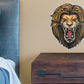 Jungle:  Angry Lion Icon        -   Removable     Adhesive Decal