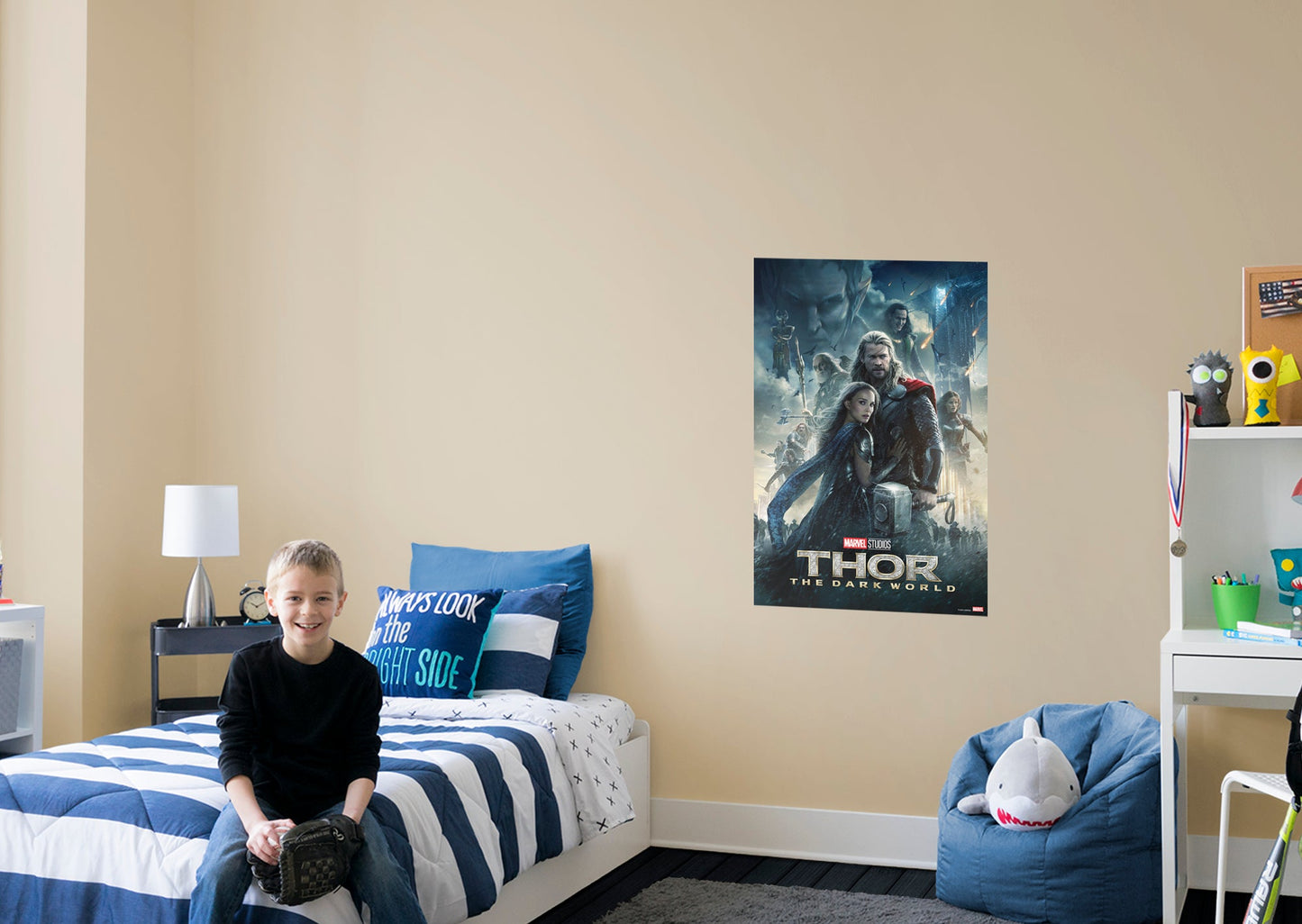 Thor: The Dark World Movie Posters Mural        - Officially Licensed Marvel Removable Wall   Adhesive Decal