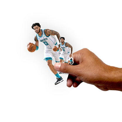Sheet of 5 -Charlotte Hornets: Miles Bridges 2021 MINIS        - Officially Licensed NBA Removable     Adhesive Decal