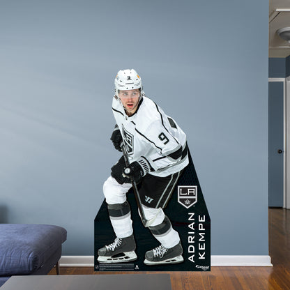 Los Angeles Kings: Adrian Kempe 2022  Life-Size   Foam Core Cutout  - Officially Licensed NHL    Stand Out
