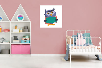 Nursery: Owl Alone Dry Erase        -   Removable Wall   Adhesive Decal