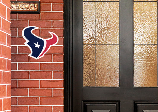 Houston Texans:  Alumigraphic Logo        - Officially Licensed NFL    Outdoor Graphic