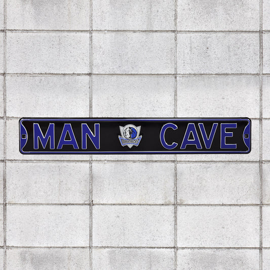 Dallas Mavericks: Man Cave - Officially Licensed NBA Metal Street Sign