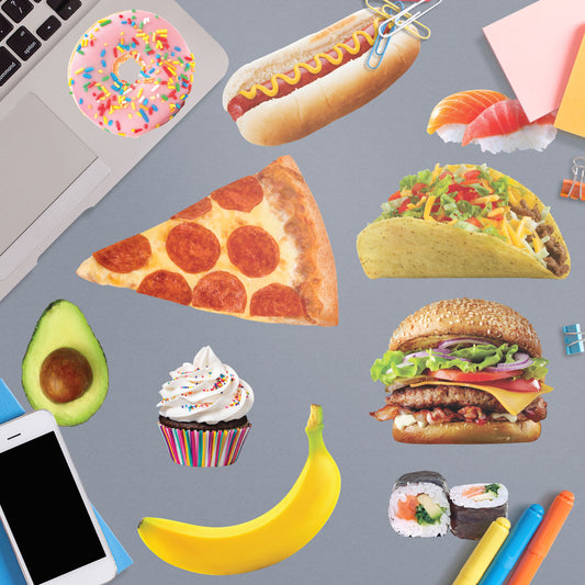 Fathead Foods: Collection - Removable Vinyl Decals