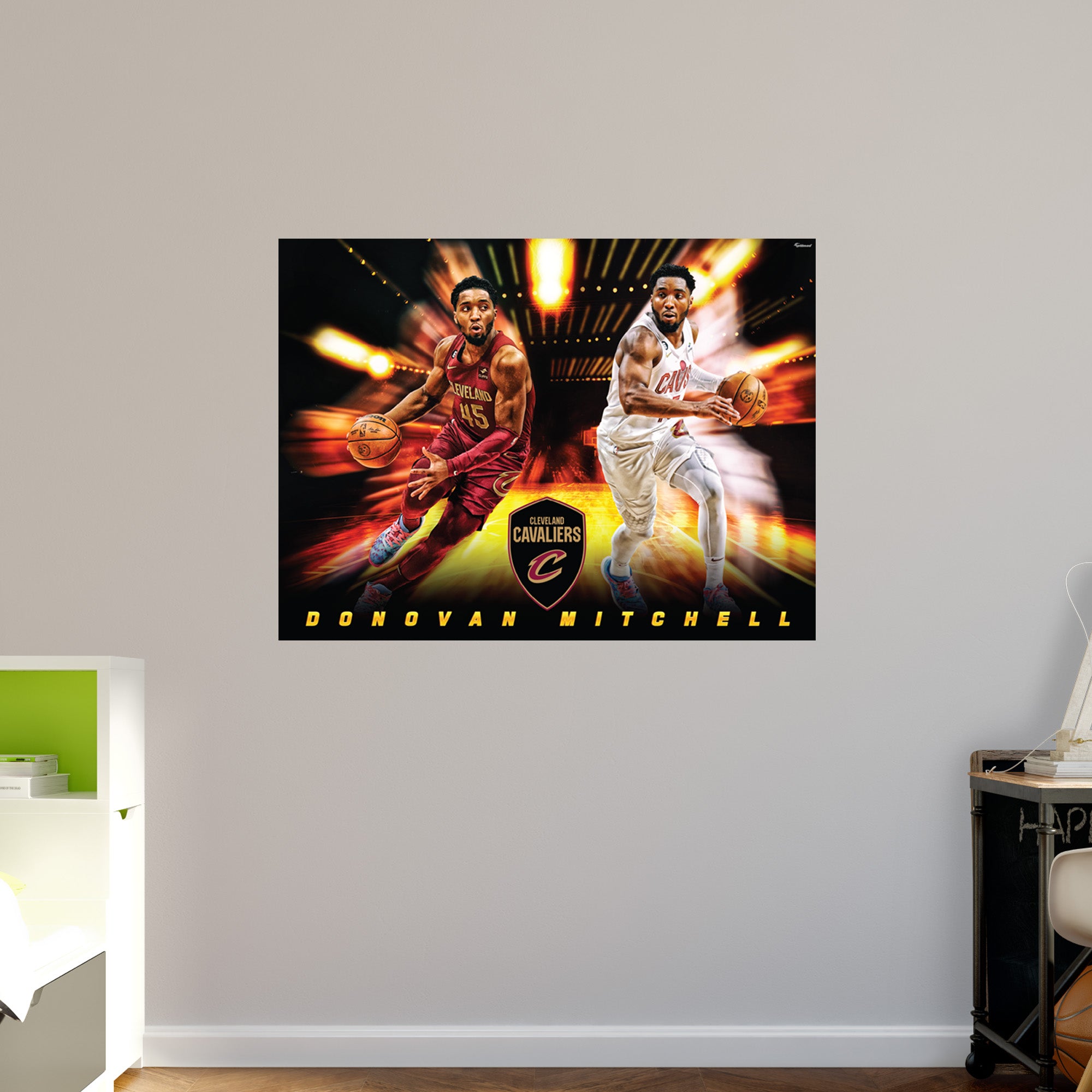 Donovan Mitchell - Icon Series - Peel & Stick Poster - Official NBA ...