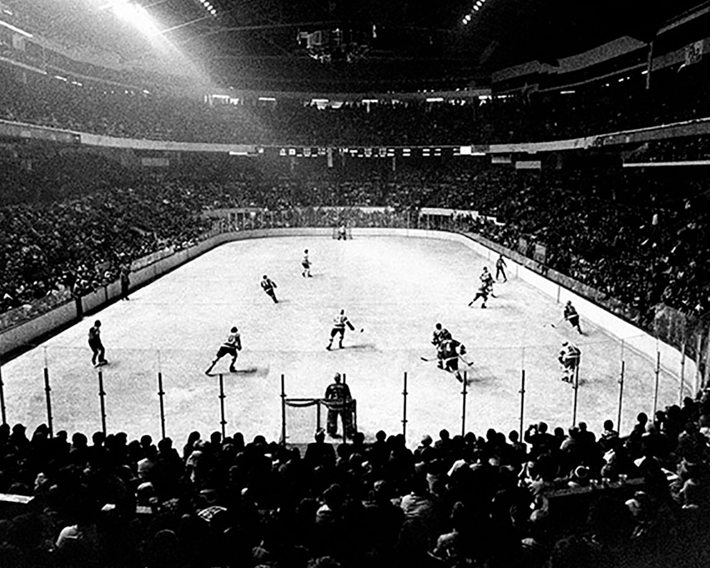 Last Game at Olympia Stadium (Feb 21, 1980) - Officially Licensed Detroit News Metal Print