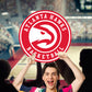 Atlanta Hawks: Logo Foam Core Cutout - Officially Licensed NBA Big Head