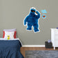 Cookie Monster RealBig        - Officially Licensed Sesame Street Removable     Adhesive Decal