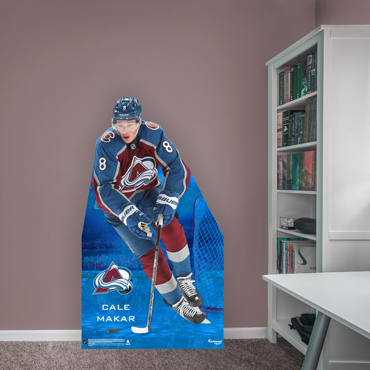 Colorado Avalanche: Cale Makar   Life-Size   Foam Core Cutout  - Officially Licensed NHL    Stand Out