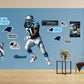 Carolina Panthers: Sam Mills  Legend        - Officially Licensed NFL Removable Wall   Adhesive Decal
