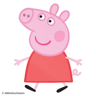 Official George Pig with dinosaur wall stickers, Official Peppa Pig decor