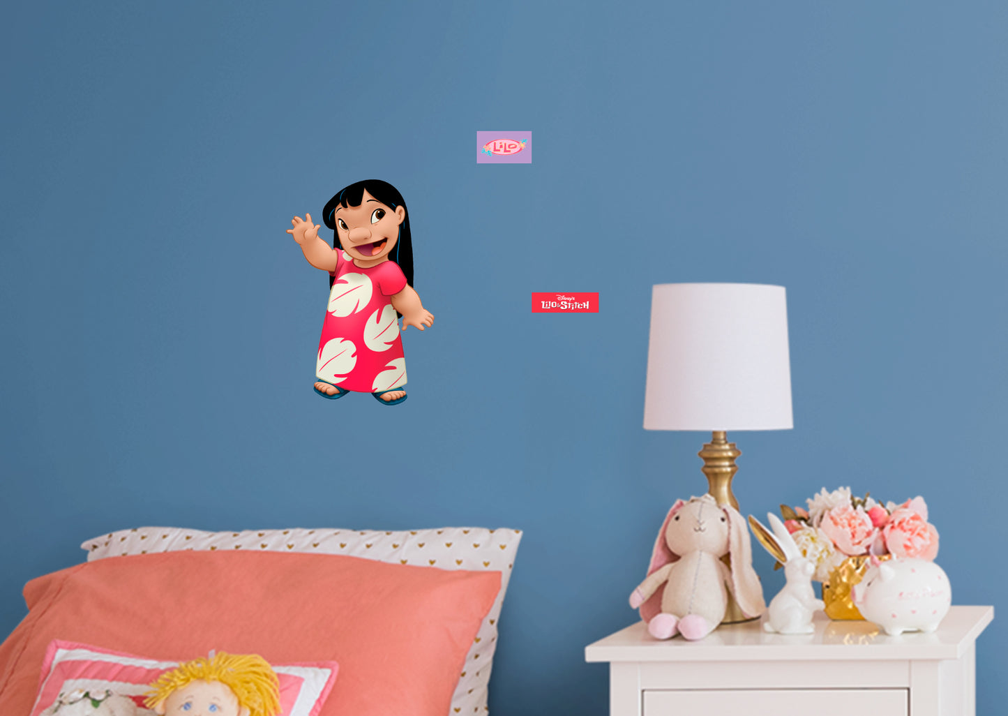 Lilo & Stitch: Lilo RealBig - Officially Licensed Disney Removable Adhesive Decal