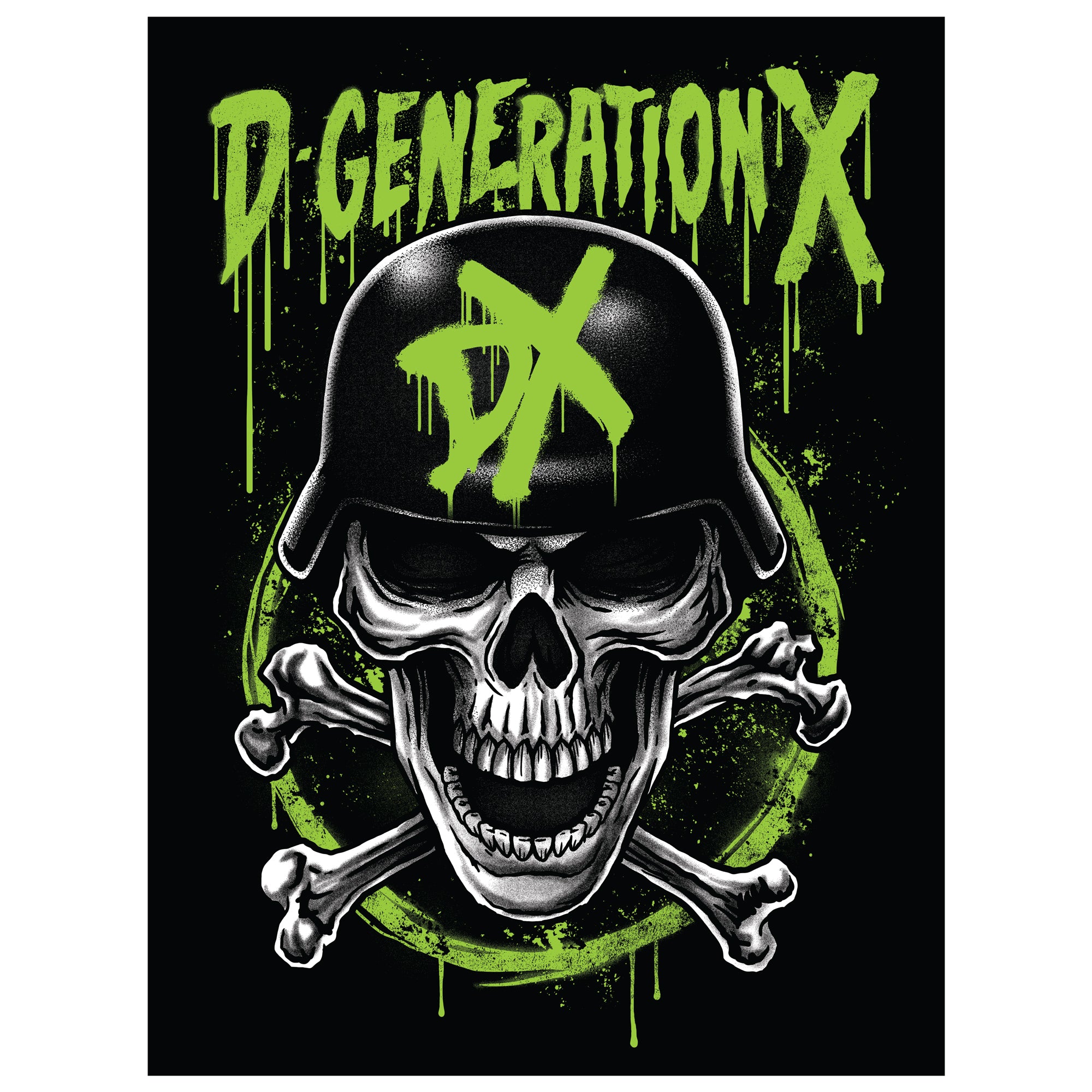 D-Generation X Mural - Officially Licensed WWE Removable Wall Adhesive Decal