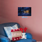 Christmas:  Lights in the Wood Poster        -   Removable     Adhesive Decal