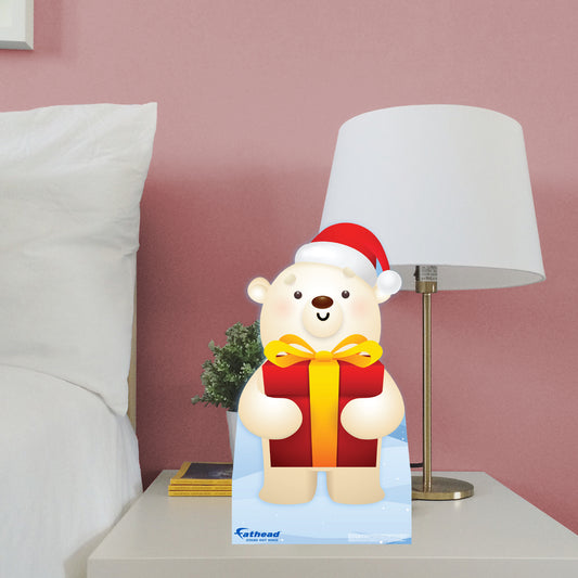 Christmas: Bear Mini   Cardstock Cutout  -      Stand Out