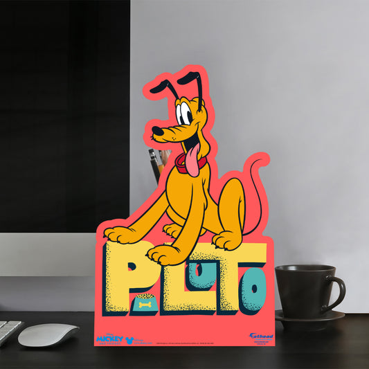 Mickey and Friends: Pluto Mini   Cardstock Cutout  - Officially Licensed Disney    Stand Out