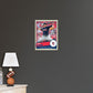 Cleveland Guardians: Shane Bieber  Poster        - Officially Licensed MLB Removable     Adhesive Decal