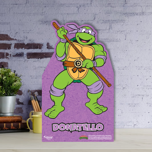 Teenage Mutant Ninja Turtles: Donatello Mini Cardstock Cutout - Officially Licensed Nickelodeon Stand Out