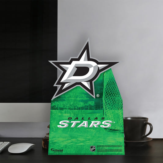 Dallas Stars:  2022 Logo  Mini   Cardstock Cutout  - Officially Licensed NHL    Stand Out