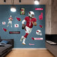 Arizona Cardinals: Kyler Murray  Home        - Officially Licensed NFL Removable     Adhesive Decal